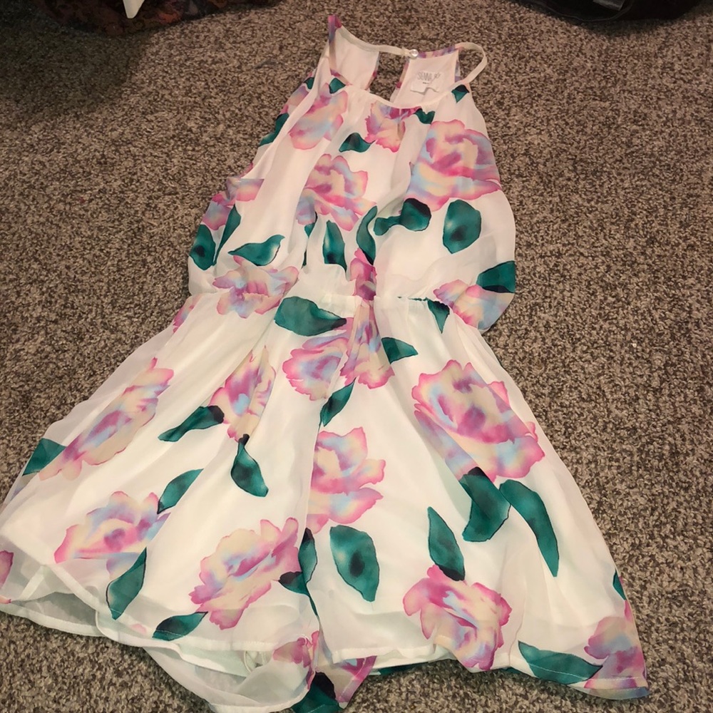 boutique floral romper